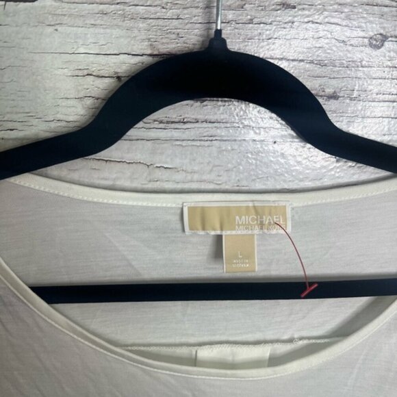 Michael Kors  white long sleeve size large - Picture 6 of 9